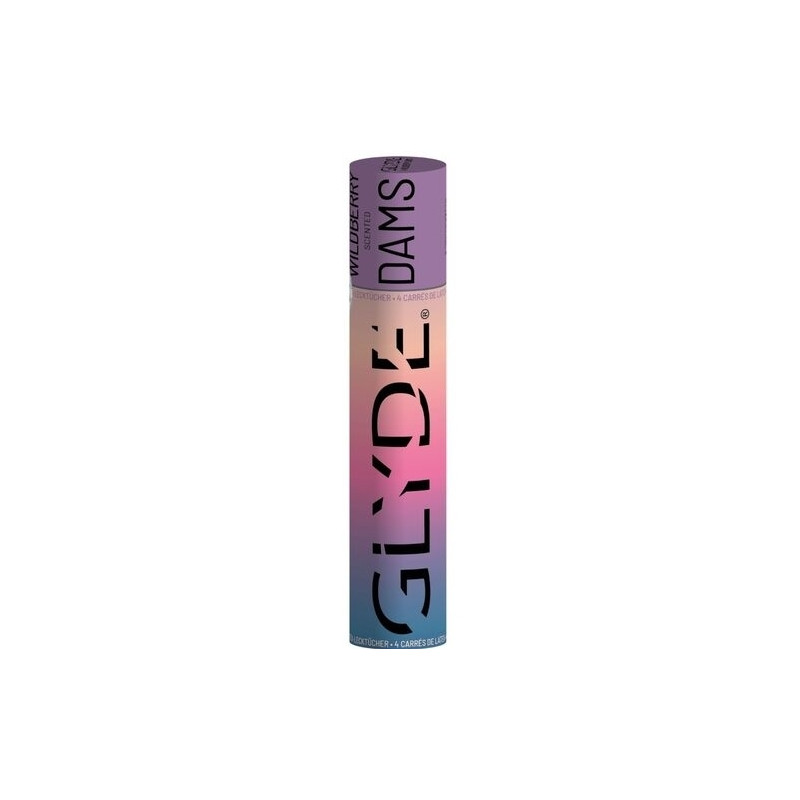 Sheer Glyder Dams Digues en latex Glyde Dams Mûre x4